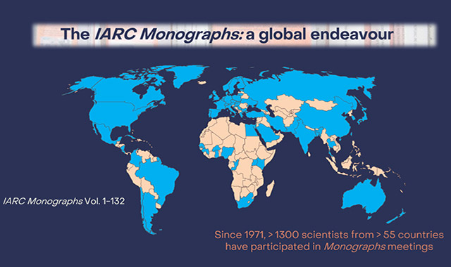 Since 1971, more than 1300 scientists from over 50 countries have participated in IARC Monographs meetings